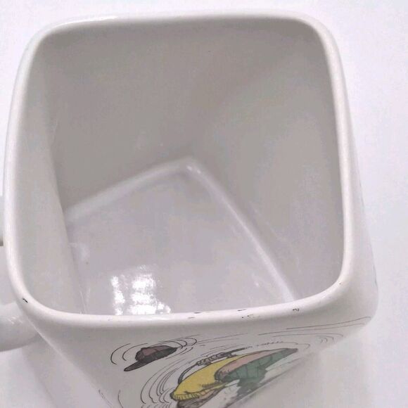 Vintage 1991 Golf Mug " The Results Of Overswing" Twisted Coffee Mug / Cup - Picture 3 of 9